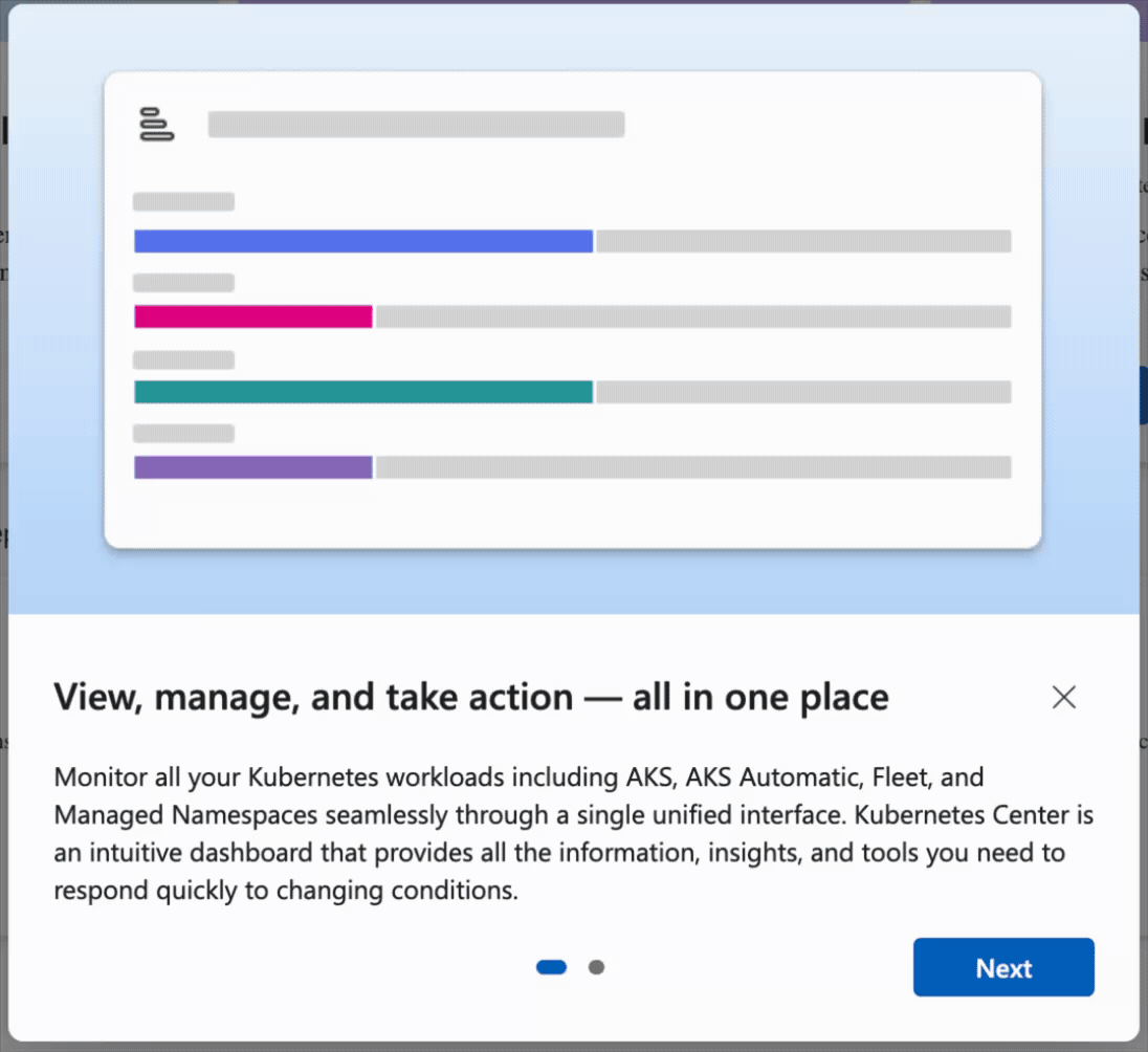 QuickStarts contextual onboarding animation